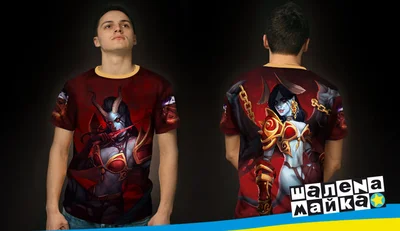 Футболки с полной запечаткой: Дота 2